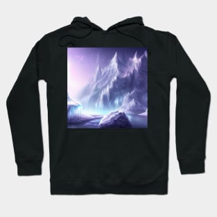 Frozen Landscape Fantasy Hoodie